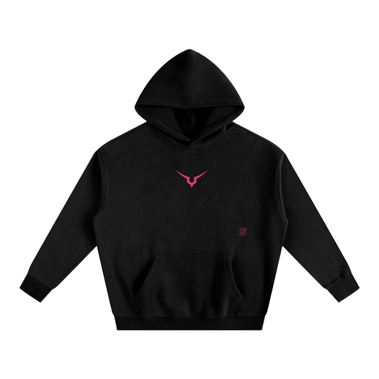 BLACK PRINCE HOODIE