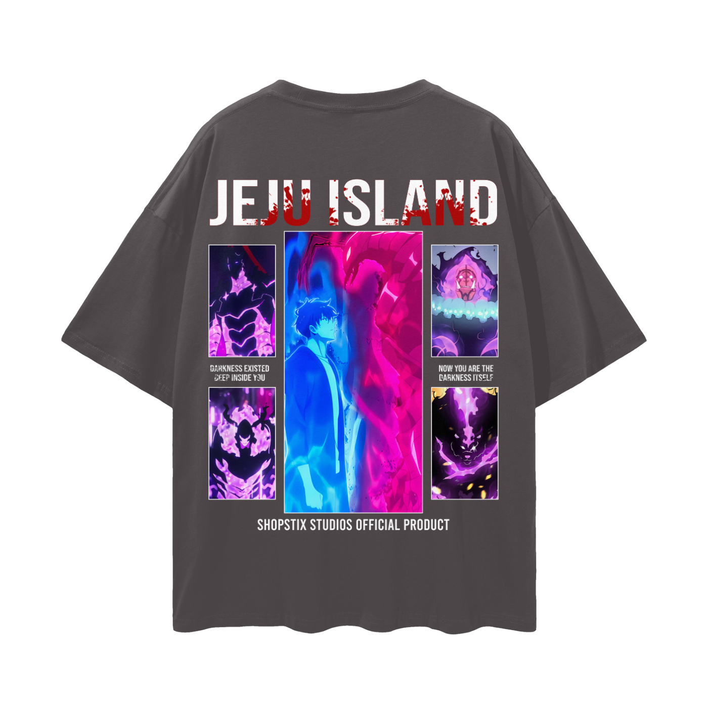 JEJU BLOODIED OVERSIZE TEE