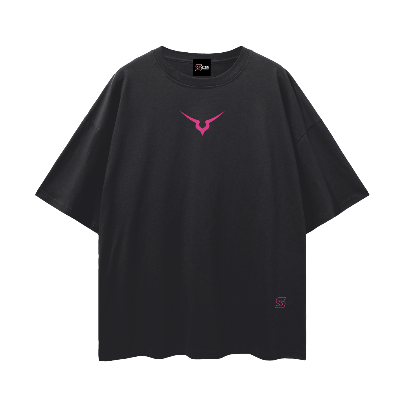 BLACK PRINCE OVERSIZE TEE