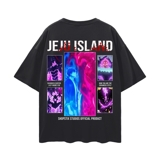JEJU BLOODIED OVERSIZE TEE