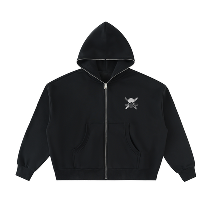 SWORDSMAN LOGO BOXY HOODIE