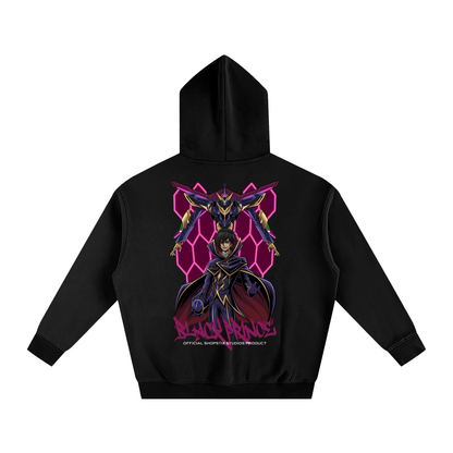 BLACK PRINCE HOODIE