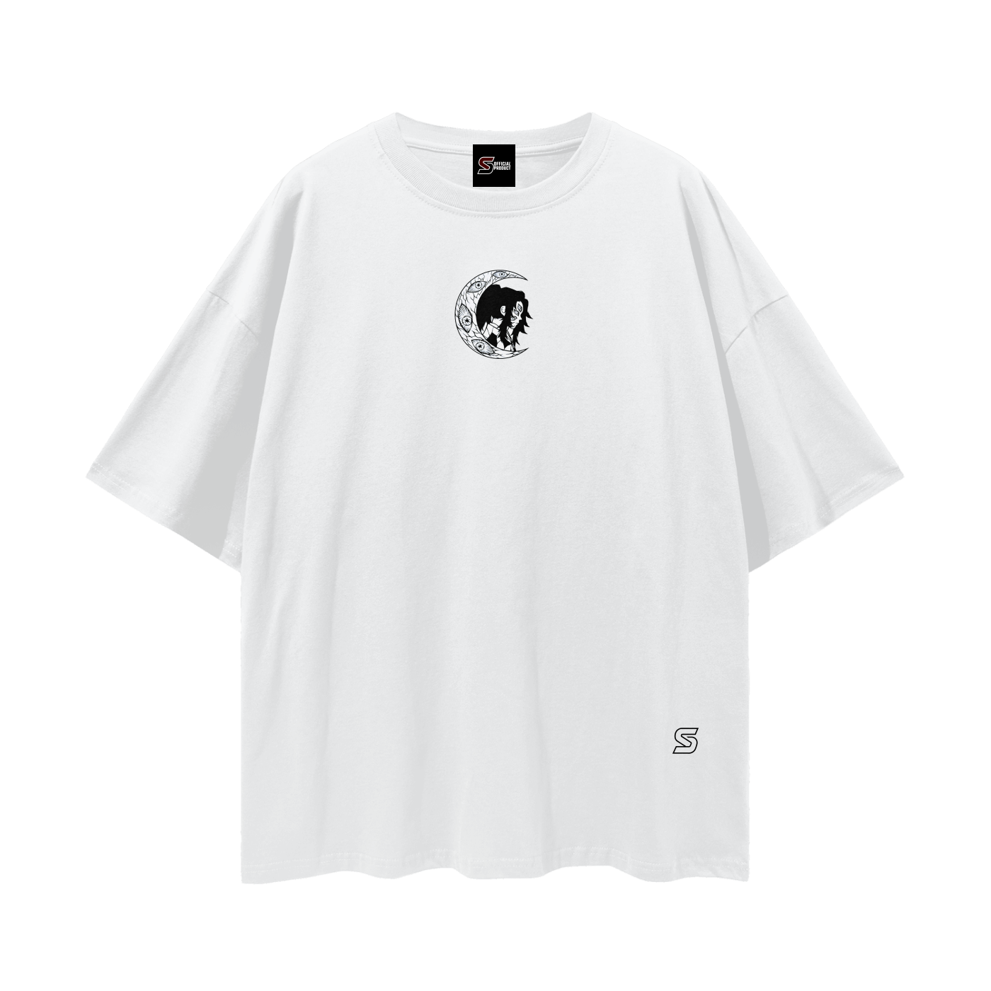 MOON-BREATHED LIGHT OVERSIZE TEE