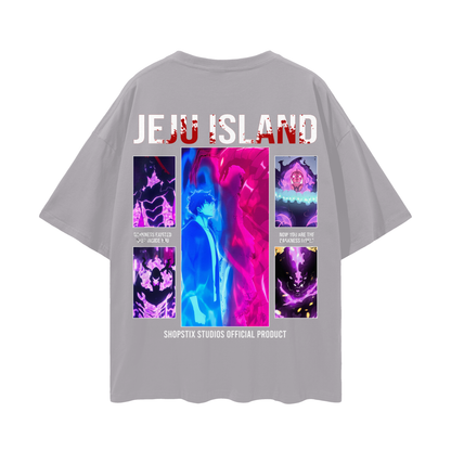 JEJU BLOODIED OVERSIZE TEE
